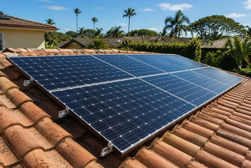 Installation de panneaux solaires à Charantonnay
